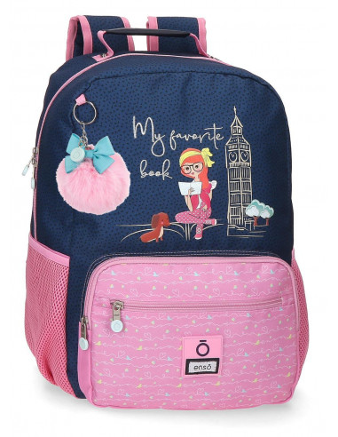 MOCHILA 42CM.ENSO MY FAVORITE BOOK